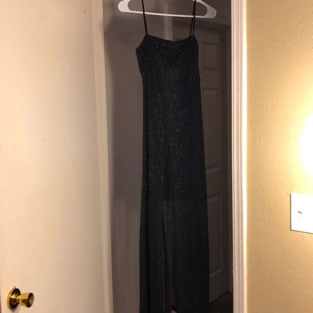 Sparkly Black Evening Dress Sz Small